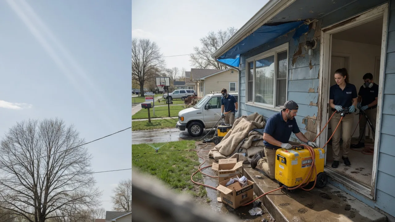 Basement Flood Cleanup in Lizton, IN near me